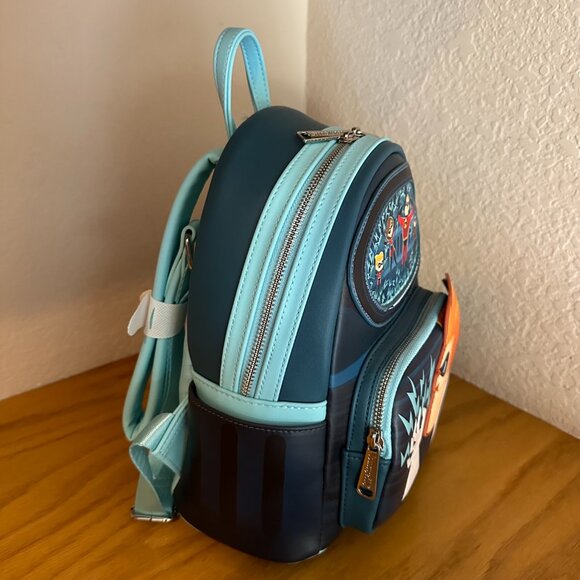 NWT! Loungefly The Incredibles Syndrome Glow in the Dark Mini Backpack main image 7